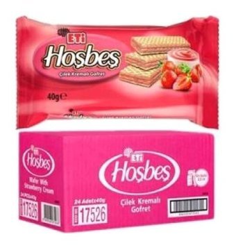 Eti Gofret Çilekli Gofret 24x40 gr