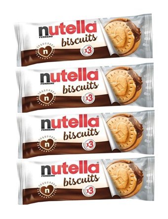 Nutella Biscuits Kakaolu Fındık Kremalı Bisküvi 4x41.4 gr