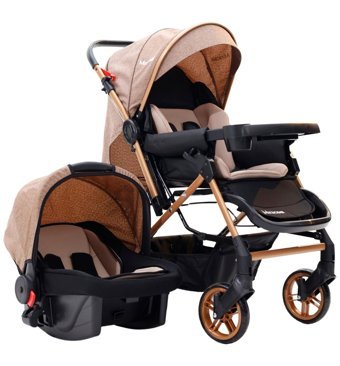 Miracool Roksy Çift Yönlü Katlanabilir Travel Sistem Bebek Arabası