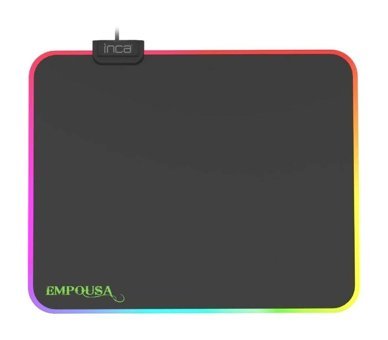 Inca EMPOUSA RGB 32x27 cm Medium Gaming Mousepad Siyah
