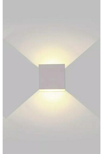 Mylights Metal LED Aplik Beyaz