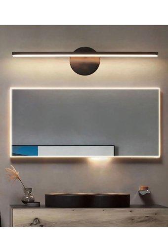 Betül Home Design Metal LED Aplik Siyah