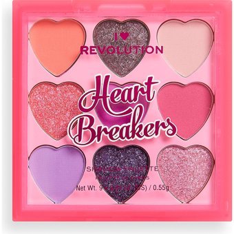 I Heart Revolution Heartbreakers Flamboyant Toz Saten Far Paleti