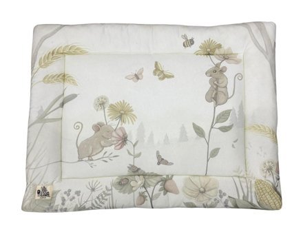 Kibele Çift Taraflı Elyaf Dolgulu Yıkanabilir 75x100 cm Alt Açma Minderi