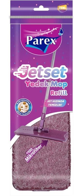 Parex Jetset Tekli Yedek Mop Mor