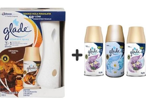 Glade Lavanta-Oryantal Oud Oda Kokusu 3x269 ml