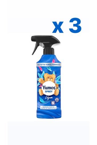 Yumoş Lilyum Oda Kokusu 3x450 ml
