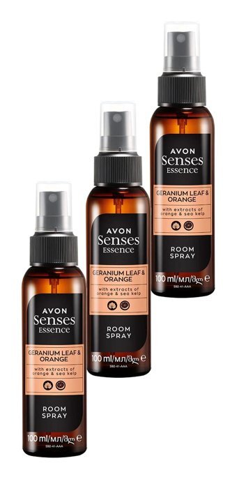 Avon Sardunya Yaprağı-Portakal Kabuğu Oda Kokusu 3x100 ml
