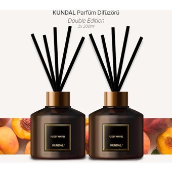 Kundal Şeftali Oda Kokusu 2x200 ml