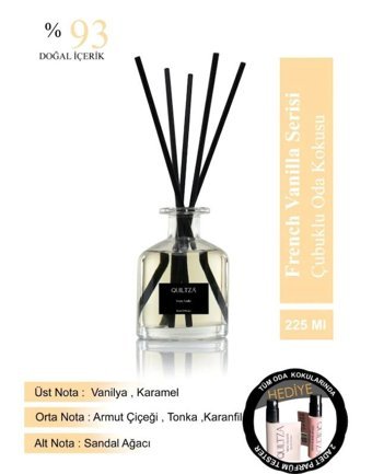 Quiltza French Vanilla Oda Kokusu 225 ml