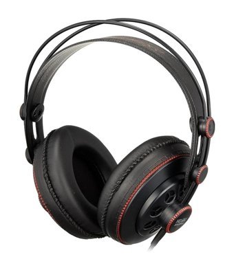 Superlux Hd681 USB Mikrofonlu Kablolu Kulak Üstü Kulaklık Siyah