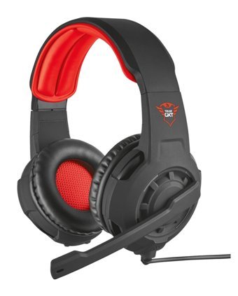Trust Gxt310 3.5 mm Mikrofonlu Kablolu Kulak Üstü Kulaklık Siyah