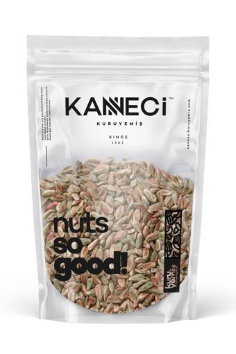 Kanneci Kuruyemiş Baklavalık Boz Kavrulmuş Taze Gaziantep Tane Antep Fıstığı 100 gr