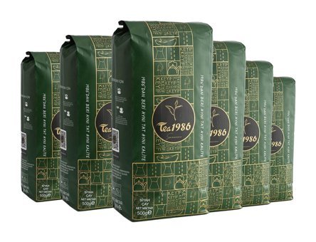 Tea1986 Keyif Organik Siyah Çay Dökme Çay 6'lı 500 gr