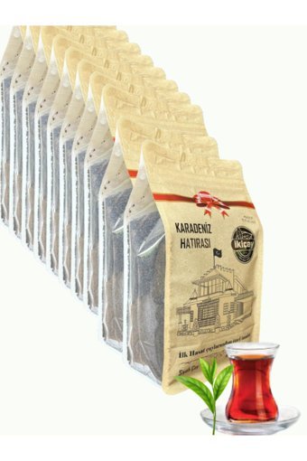 İkiçay İlk Hasat Organik Siyah Çay Dökme Çay 10'lu 500 gr