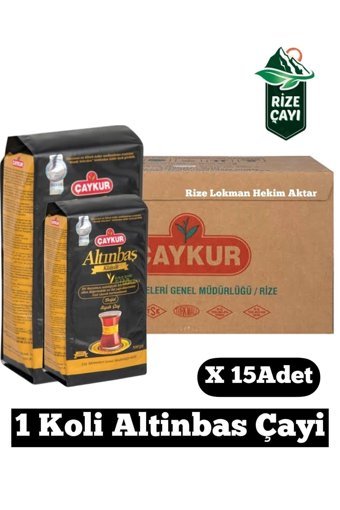Çaykur Altınbaş Organik Siyah Çay Dökme Çay 15'li 500 gr