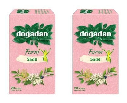 Doğadan Form Süzen Poşet Çay 2'li 20 Adet