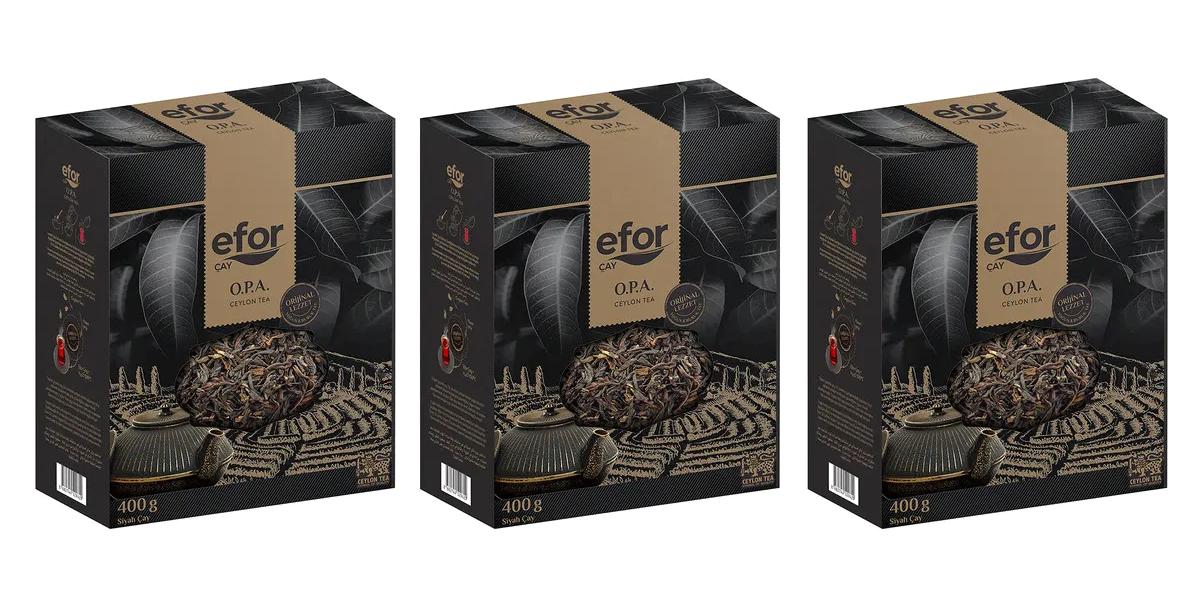 Efor Tomurcuk Dökme Çay 3'lü 400 gr