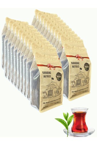 İkiçay İlk Hasat Organik Siyah Çay Dökme Çay 20'li 500 gr