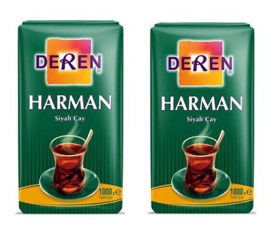 Deren Siyah Çay Dökme Çay 2'li 1 kg