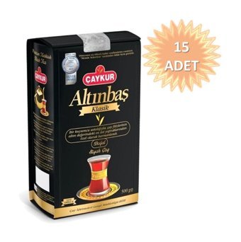 Çaykur Altınbaş Siyah Çay Dökme Çay 15'li 500 gr