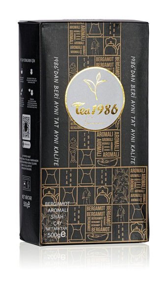 Tea1986 Organik Bergamot Dökme Çay 2'li 500 gr