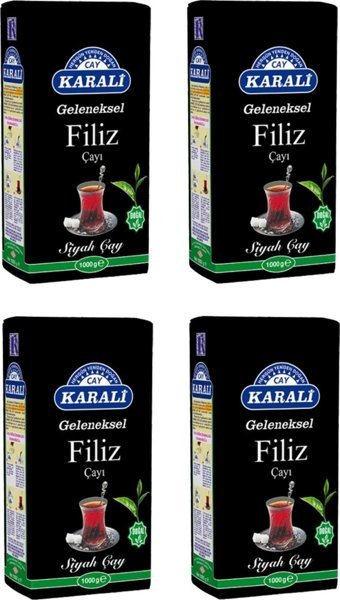 Karali Filiz Dökme Çay 4'lü 1 kg