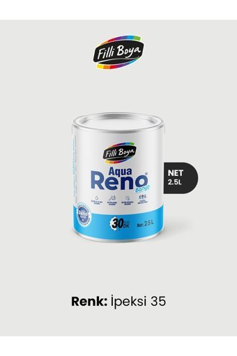 Filli Boya 35 Su Bazlı Plastik Mat İç Cephe Boyası 2.5 lt İpeksi