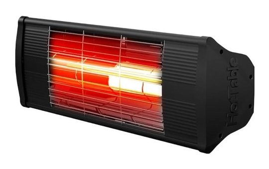 Hottable Supreme 2000 W Duvar Tipi Infrared Isıtıcı Siyah