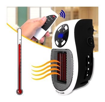 Powermaster Pm-20327 500 W Ayaklı Fanlı Isıtıcı Siyah