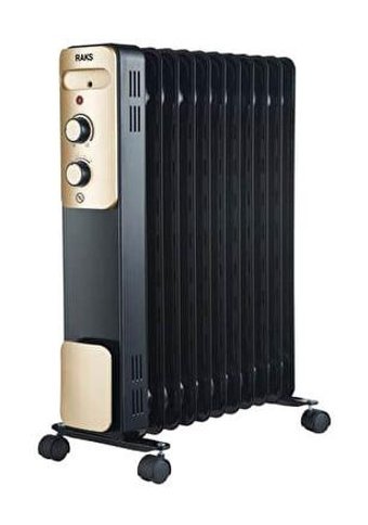 Raks Çeşme 2300 W 2300 W Ayaklı Infrared Isıtıcı Siyah