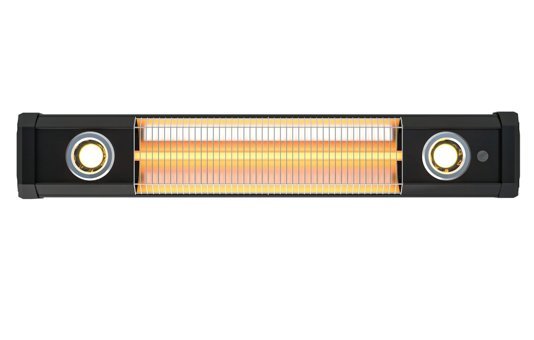 Mirkraft Vega 2500 W Duvar Tipi Infrared Isıtıcı Siyah