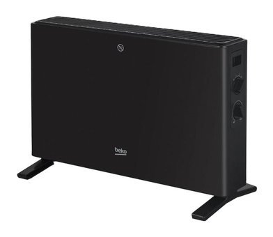 Beko Bk Rhc 1800 W Duvar Tipi Konvektör Isıtıcı Siyah