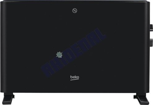 Beko Bk Rhc 1800 W Duvar Tipi Konvektör Isıtıcı Siyah