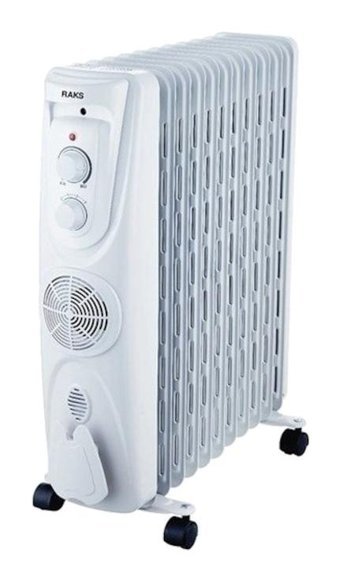 Raks Ilıca 2300 W Ayaklı Fanlı Isıtıcı Beyaz