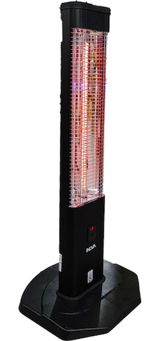 Inova 2000 W Kule Tipi Infrared Isıtıcı Siyah
