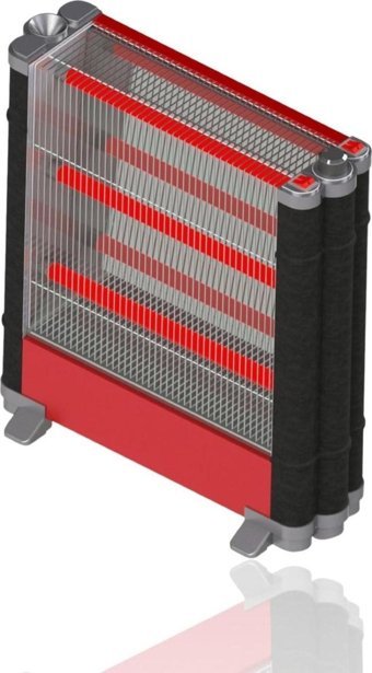 Uğur Grate Irf 2700 W Duvar Tipi Infrared Isıtıcı Siyah