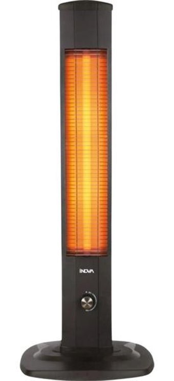 Inova Mayon 2000 W Kule Tipi Infrared Isıtıcı Siyah