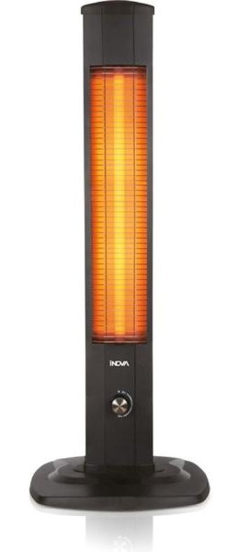 Inova Mayon 2000 W Kule Tipi Infrared Isıtıcı Siyah