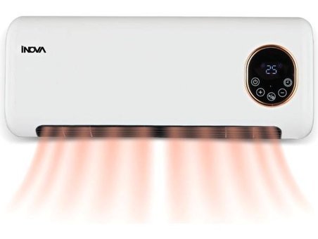 Inova Satürn 2000 W Duvar Tipi Fanlı Isıtıcı Beyaz