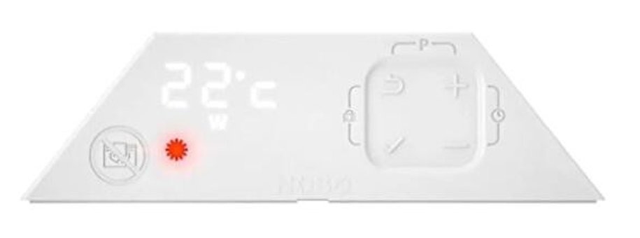 Nobo Ntl4T 1500 W Şömine Infrared Isıtıcı Beyaz