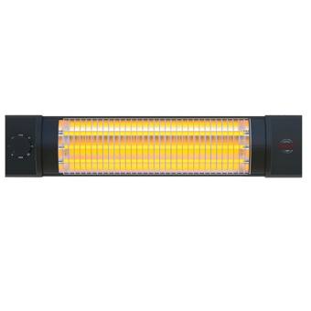 Mirkraft Mt-5252 1800 W Duvar Tipi Infrared Isıtıcı Siyah