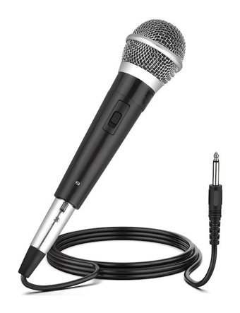 Fullsound K-1426B Dinamik XLR Kablolu Siyah El Mikrofon