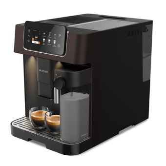 Arçelik EM 9495 Imperium Barista 1350 W Plastik Tezgah Üstü Kapsülsüz Öğütücülü Taşınabilir Tam Otomatik Espresso Makinesi Inox