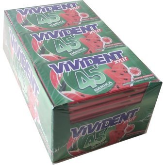 Vivident 45 Dakika Karpuzlu Sakız 18 Adet