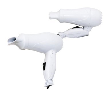 Cool Mate İyonlu Katlanabilir 800 W Mini Seyahat Saç Kurutma Makinesi Beyaz
