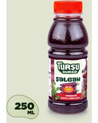 Turşu Durağı Organik Acısız Şalgam Suyu 250 ml
