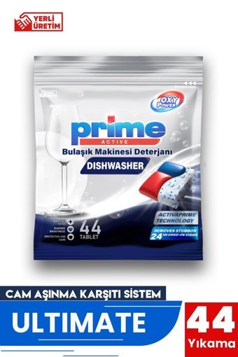 Prime Active Hepsi Bir Arada Tablet Bulaşık Makinesi Deterjanı