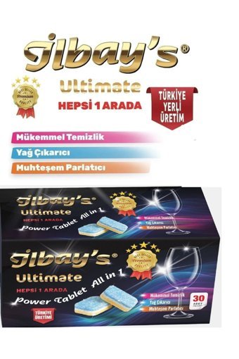 İlbay's Ultimate Hepsi Bir Arada Tablet Bulaşık Makinesi Deterjanı 83 Adet
