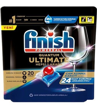 Finish Quantum Ultimate Tablet Bulaşık Makinesi Deterjanı 7x20 Adet